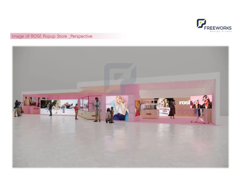 design proposal for rose popup store 최종 2