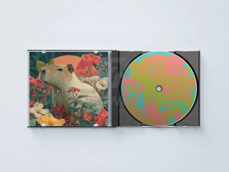 pastel dream 앨범 패키지 디자인